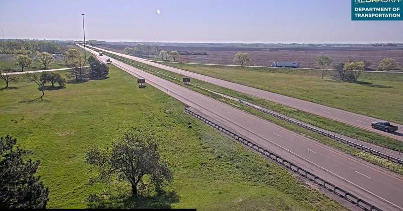 Driver on I-80 near York nearly hits K-9 unit that was directing traffic after semi rollover