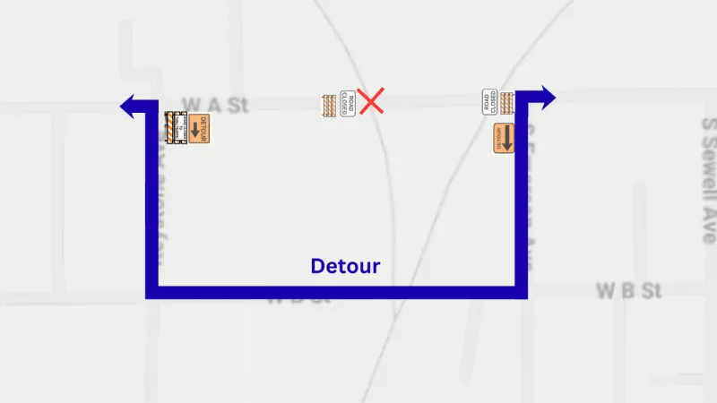 Heads up drivers in Hastings!