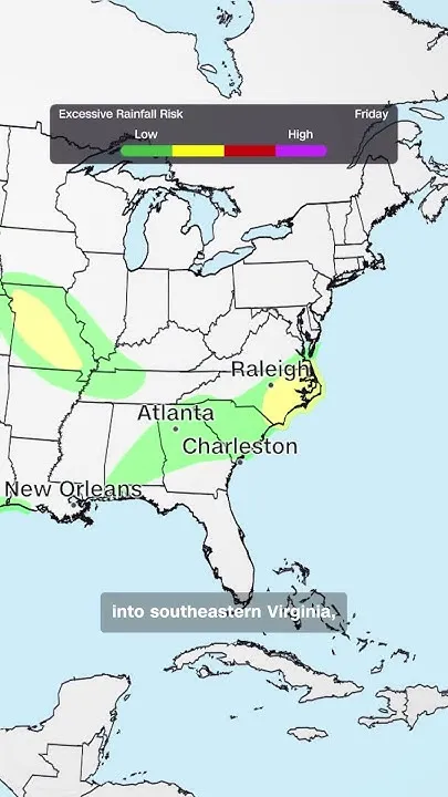 Tropical Storm Bertha Brings Flooding Threat to the East Coast  (Video)