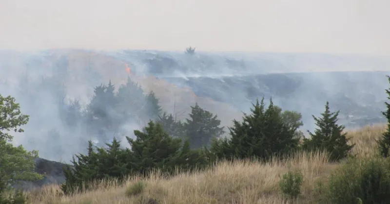 Air, ground attacks contain 'scary' wildfires south of North Platte
