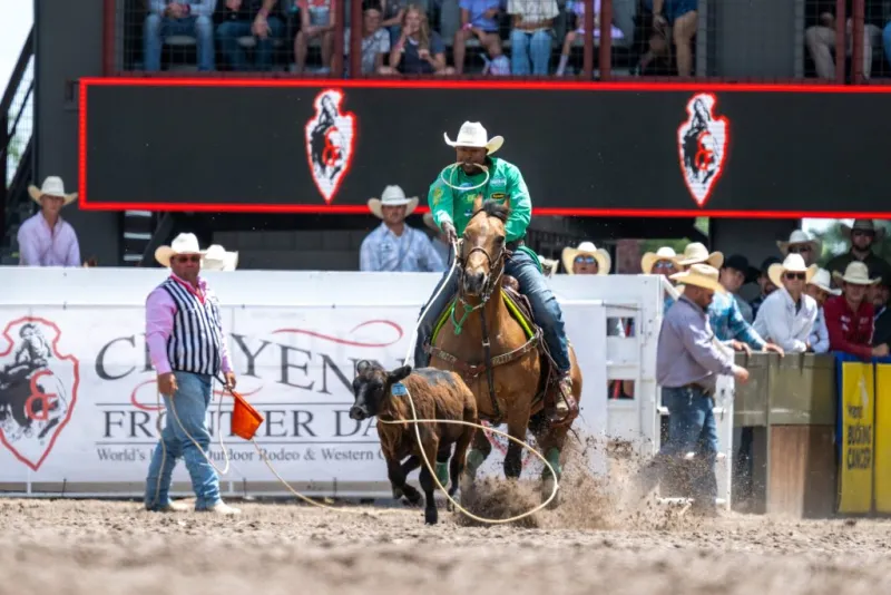 Steiner on track for CFD barrel racing title