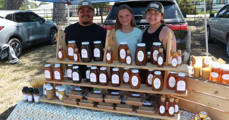 Local businesses showcased at county fair market