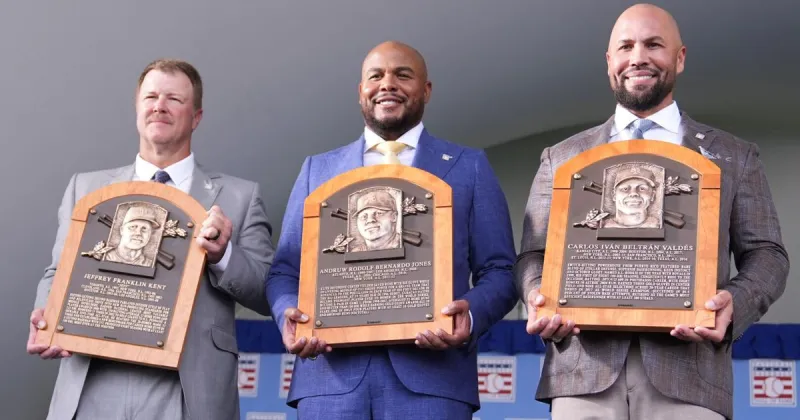 Carlos Beltran, Andruw Jones and Jeff Kent inducted into Baseball Hall of Fame