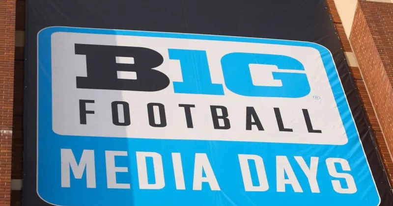 Here's when coaches and players are speaking at Big Ten football media days
