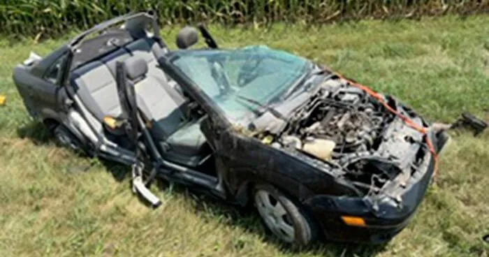 Two teenagers injured in crash southeast of Norfolk