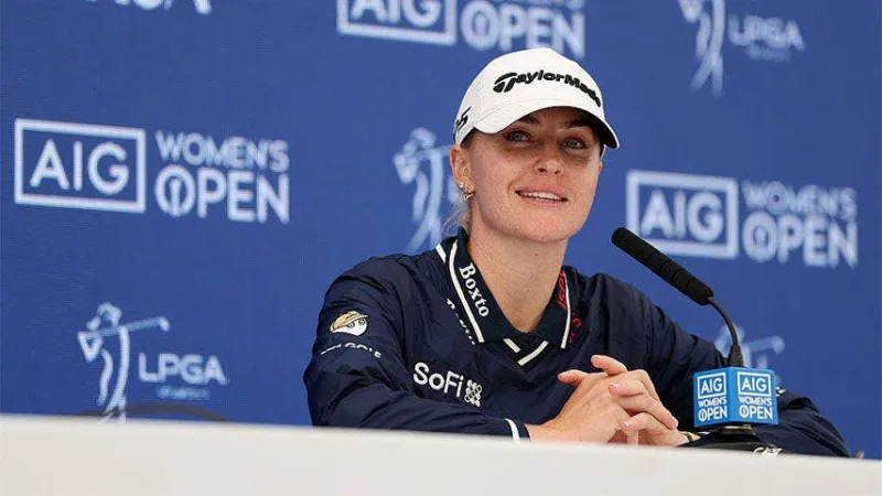Charley Hull pulls off savage lottery prank on her caddie at Women's British Open