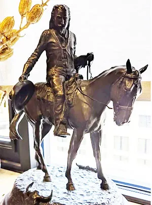 Visit North Platte donates to Buffalo Bill farewell sculpture