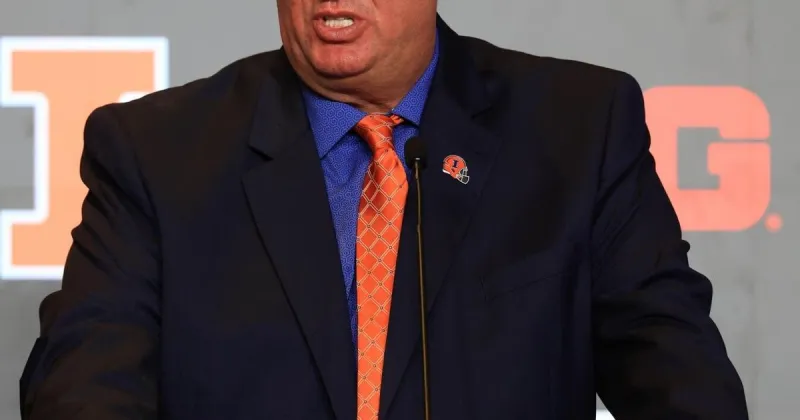 Big Ten media days: Illinois' Bret Bielema says SEC wants to live in 2005; Tony Petitti talks CFP expansion