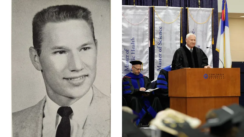 Dr. Buuck: From a barnyard hoop to the Concordia Athletics Hall of Fame