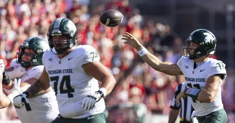 Michigan State QB Alessio Milovojevic ready to thrive under pressure of two kinds