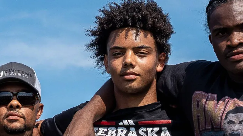 Trae Taylor is becoming Nebraska's million-dollar face even before his arrival