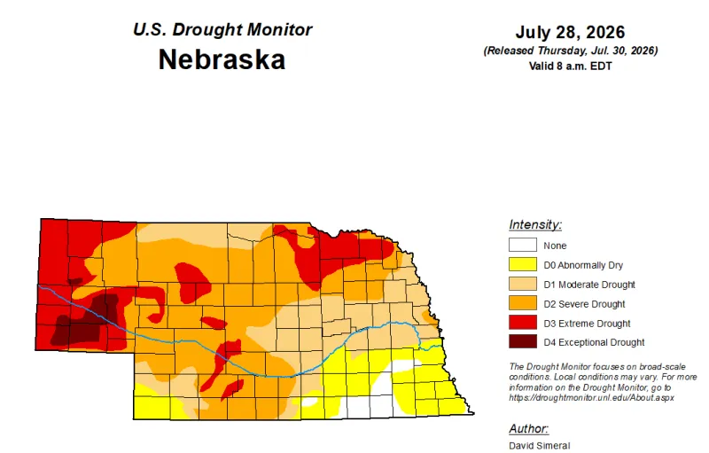 Moderate drought conditions spread north of Tri-Cities after well above normal temperatures