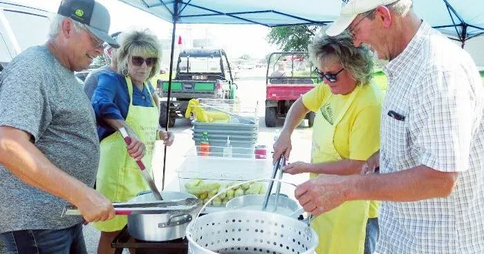 Town's annual sweet corn and burger feed to be next week