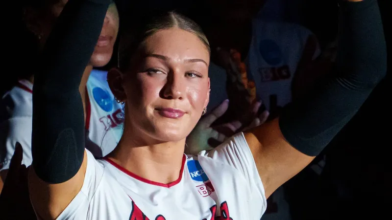 Nebraska volleyball star Andi Jackson delivers exciting message on 5-for-5 change