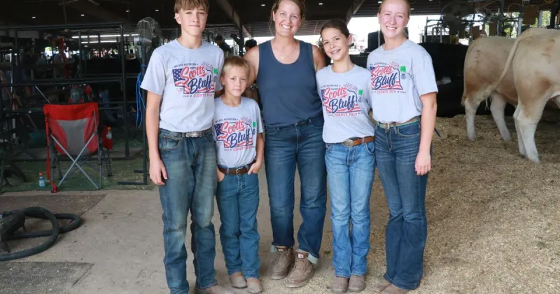 It's a family a fair: Three generations of 4-H connect Harkins family at county fair