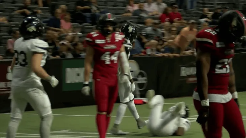 The Arena League North Division Championship: St. Joe Goats outlast Nebraska Siege