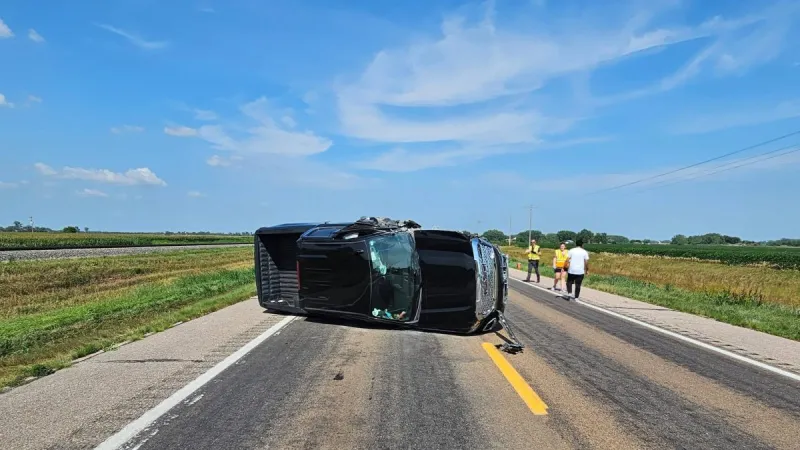 One Seriously Injured in Head-On Crash on Highway 30 Near Silver Creek