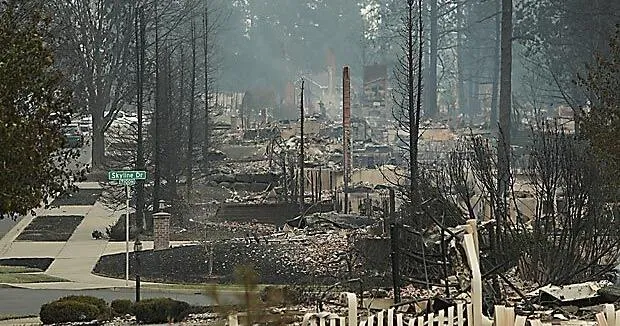 Washington state fires destroy hundreds of structures, force Spokane-area to evacuate