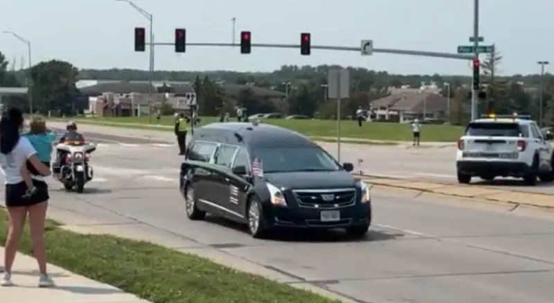 Funeral Services Held For Crete Police Chief Gary Young