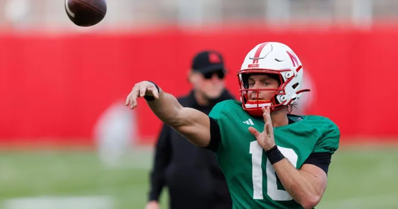 Nebraska QB Anthony Colandrea describes biggest summer gain and one 'elite' position group