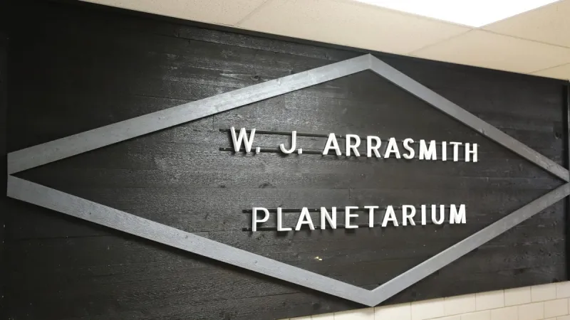 Planetarium Renovations Near Completion at Grand Island Senior High School.