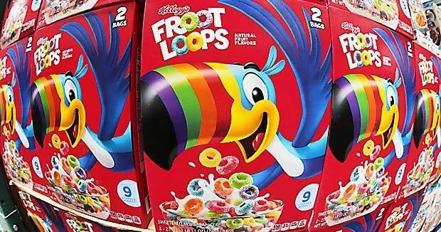 Kellogg says it's removing artificial dyes from cereals by the end of this year