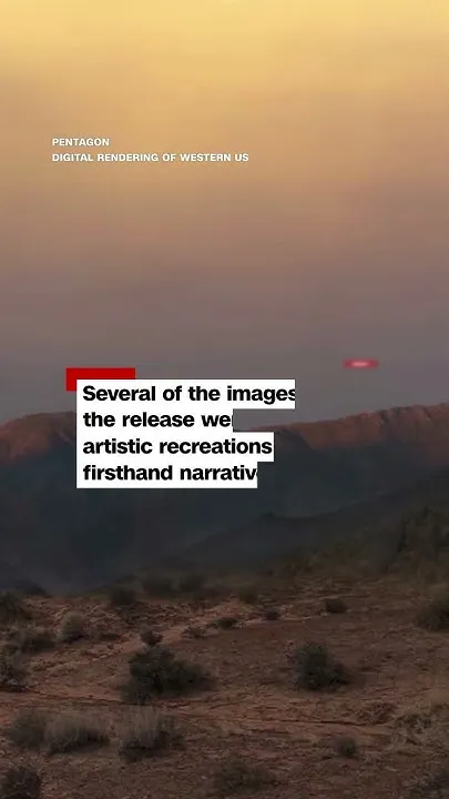 Pentagon Drops 5th Batch of UFO Files - Including FBI Witness Sketches (Video)