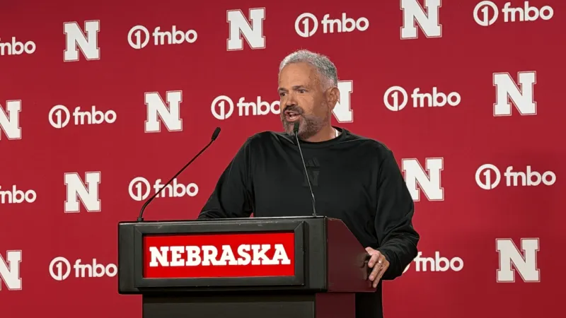 Coach Rhule sees competition, physical growth as Nebraska opens fall camp