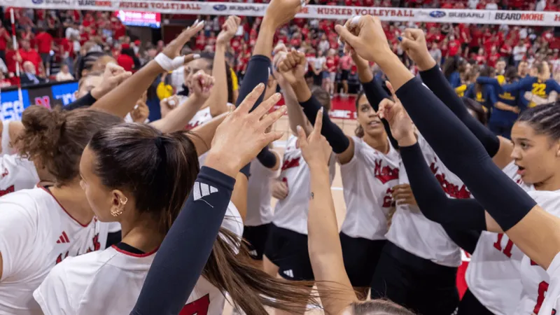 Huskers Open Season at No. 1 in AVCA Preseason Poll