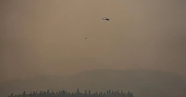 Canada puts military on standby as British Columbia wildfires displace thousands