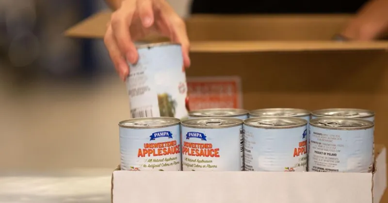 Food Bank for the Heartland offering food distribution