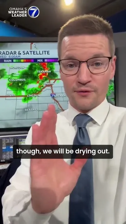 Omaha weather: Widespread storms with strong wind, heavy rain possible Wednesday into Thursday (Video)