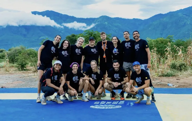 Adriano, Ogbechie Make Memories During Volleyball-Inspired Trip to Tanzania