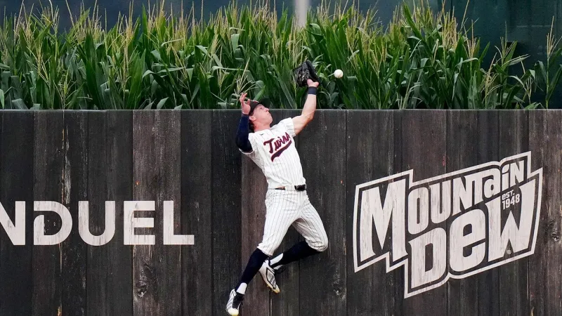 Kyle Schwarber launches two homers into the corn after MLB's incredible HoF tribute at Field of Dreams game