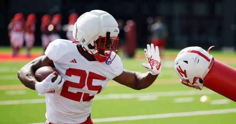 Until 'hot hand' emerges, Nebraska running backs continuing 'healthy' camp competition