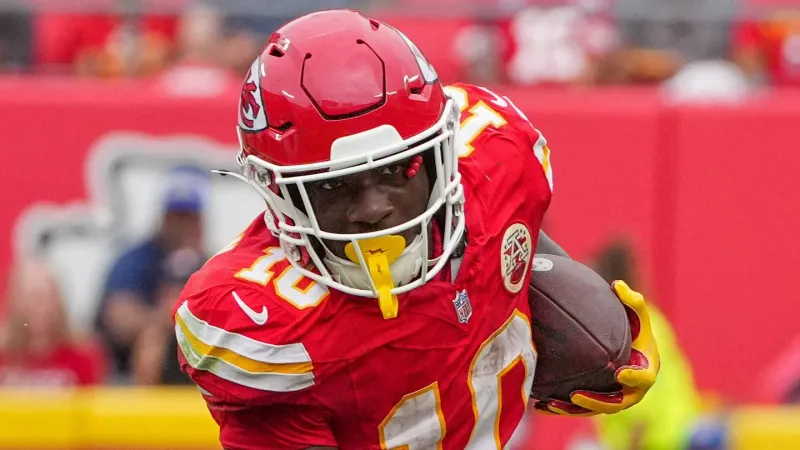 Emmett Johnson's Chiefs teammates robbed him of an even bigger opening statement