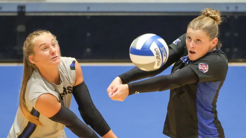 UNK Volleyball completes first week of camp