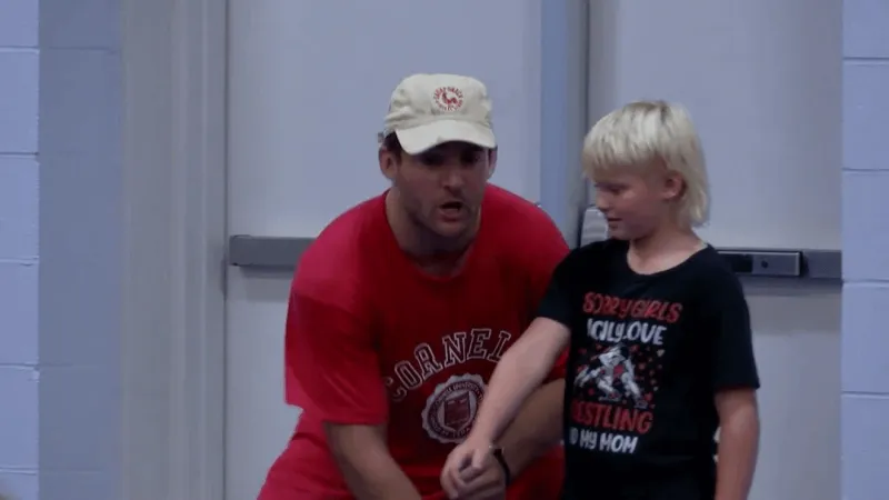 Three All-American wrestlers travel to Curtis to give back