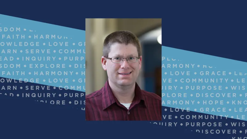 Concordia Nebraska Associate Professor of Mathematics Dr. Brian Albright prepares for textbook's third edition release