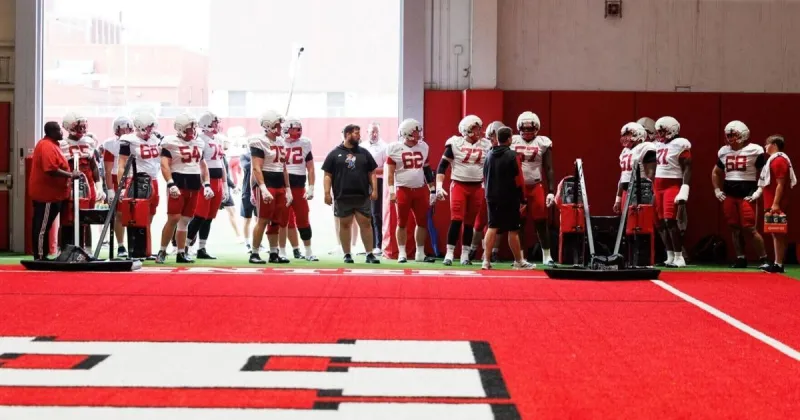 A position battle and new season goal emerge for Nebraska O-line amid camp crunch time