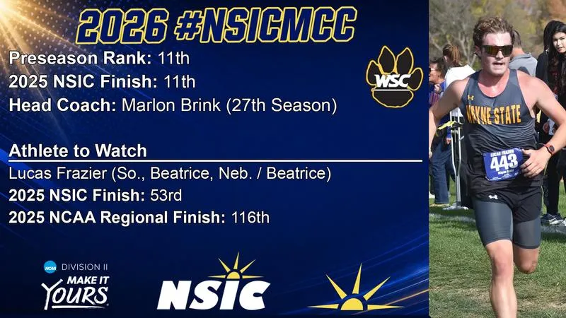 Wildcats listed 11th in NSIC Men's Cross Country Preseason Coaches' Poll
