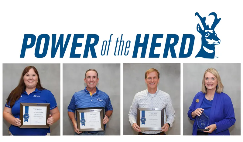 UNK recognizes four staff members for their dedication to students, campus community
