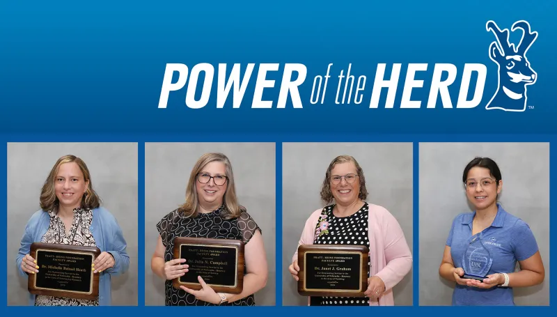 UNK faculty members honored for excellence in teaching, service and scholarship