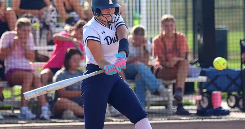 Dukes split two on diamond