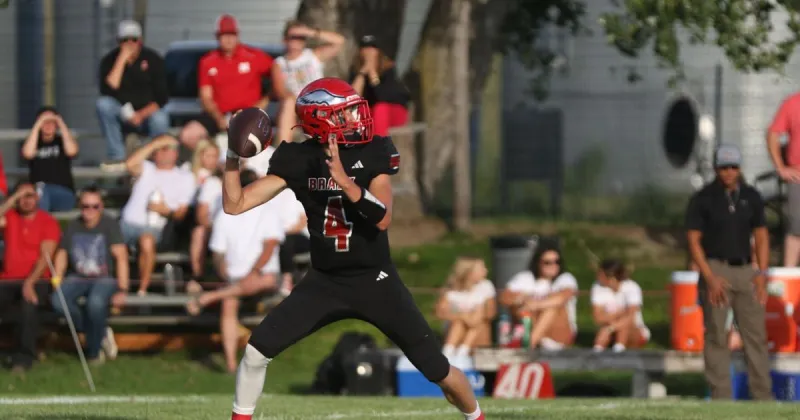 Brady football defeats Sutherland in Week 0 matchup