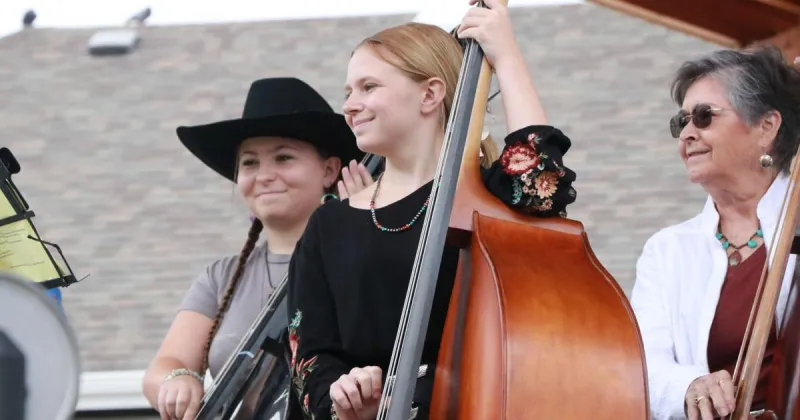Beef, Beans and Bluegrass Festival inspires youth musicians exploring folk traditions