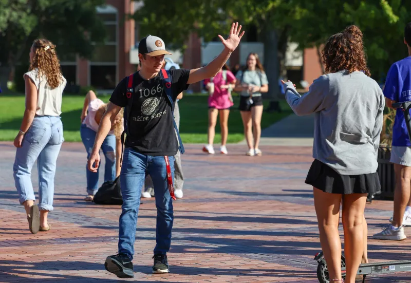 PHOTOS: Students fill classrooms and campus spaces for fall 2026 semester