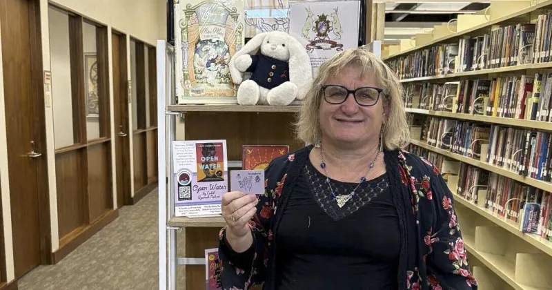 Limited-edition Laufey library cards draw early interest in Scottsbluff