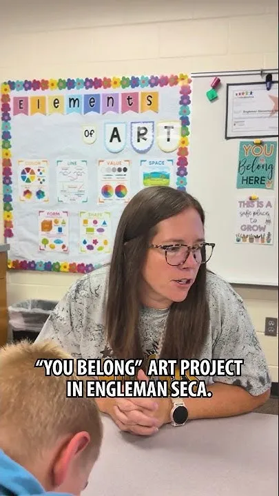 "You Belong" Art Project @ Engleman Elementary (Video)