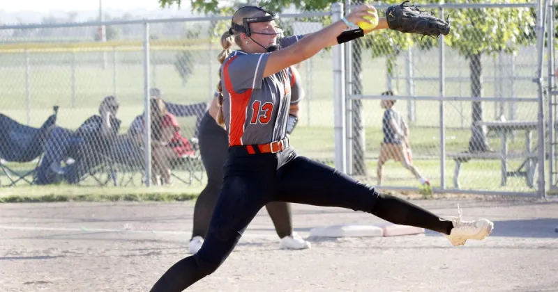 Lexington softball falls 16-1 at home against Adams Central Tuesday evening